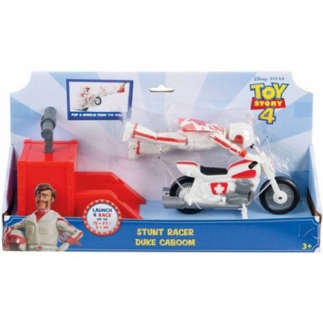 Duke Caboom y su motocicleta Figura 4.7 pul Toy Story 4-JuguetesFugaz-Niños