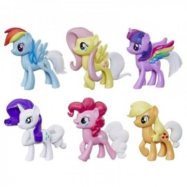 My Little Pony Colección Arcoiris 6 Pack-JuguetesFugaz-My Little Pony