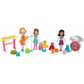 Concierto de Rock - Polly Pocket o Fiesta de Disfraces-JuguetesFugaz-Polly Pocket