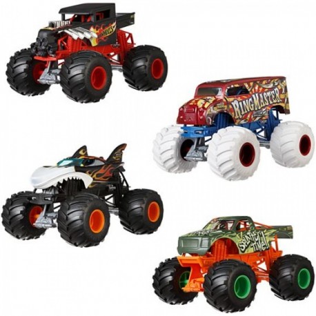 Hot Wheels® Monster Trucks 1 24 Colleccion Gigante-JuguetesFugaz-Autos