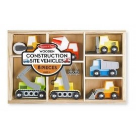Vehículos De Construcción 8 Piezas- Melissa & Doug-JuguetesFugaz-Autos