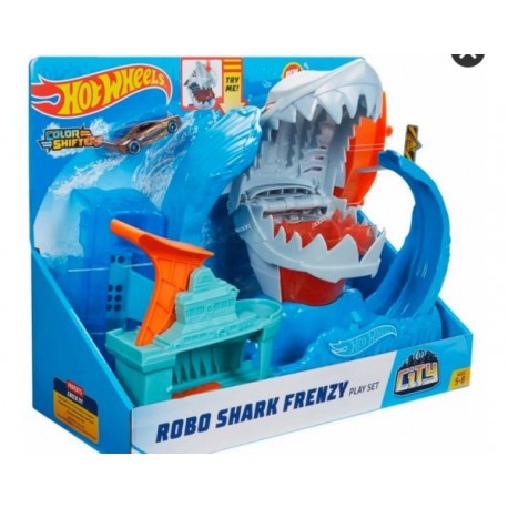 Hot wheels robo tiburon-JuguetesFugaz-Autos