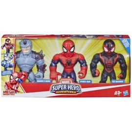 Aventura de Super Heroes Marvel 2 vs 1 Hasbro-JuguetesFugaz-Niños