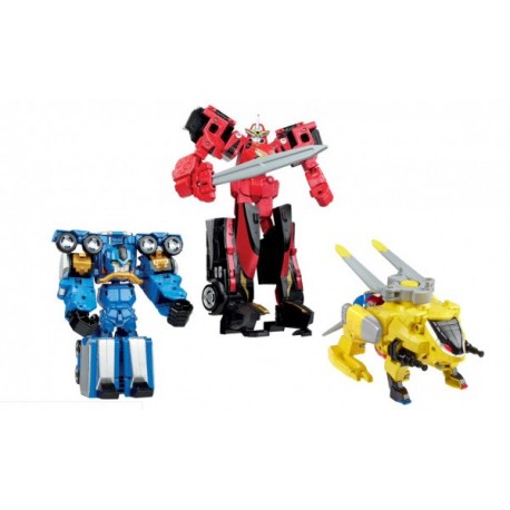 PGR Zords combinables-JuguetesFugaz-Niños