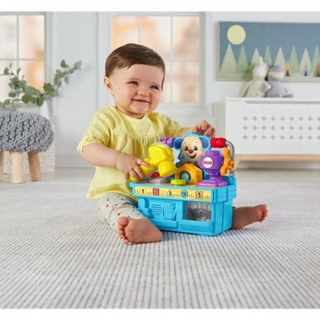 Perrito Ríe y Aprende - Banco de Herramientas de Fisher Price-JuguetesFugaz-Fisher-Price