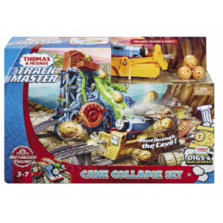 Thomas And Friends Pista Colapso en la Cueva-JuguetesFugaz-Autopistas