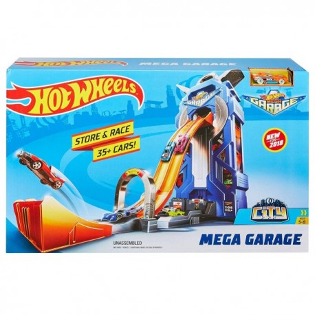 Mega Garage - Hot Wheels-JuguetesFugaz-Autopistas