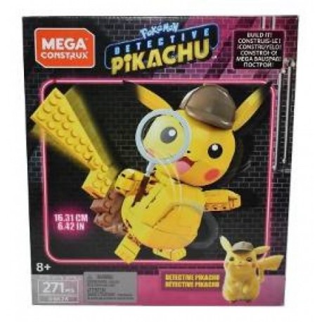 Pokemon construye a Pikachu Detective-JuguetesFugaz-Niños