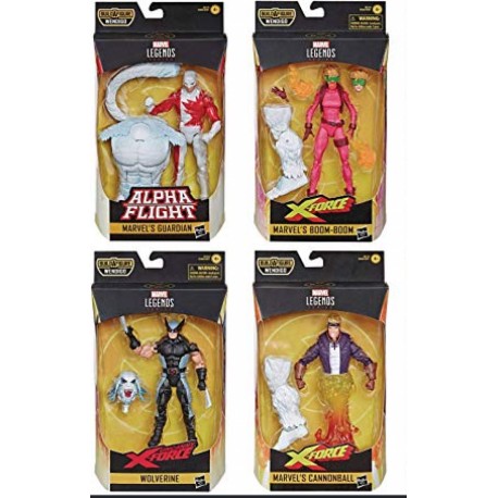 Marvel legends x Force 6Pulgadas-JuguetesFugaz-Niños