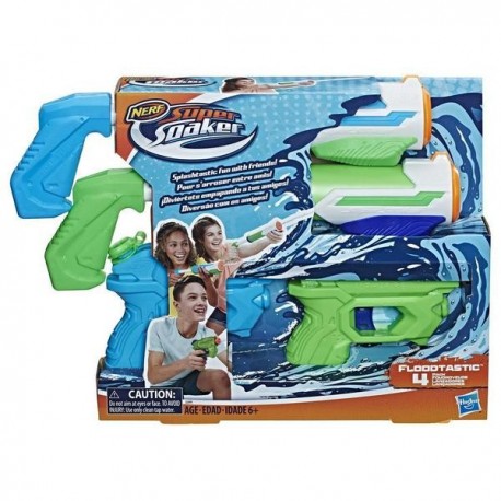 Nerf Super Soaker Floodtastic Paquete de 4 Hasbro-JuguetesFugaz-Lanzadores