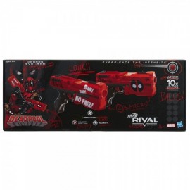 Deadpool Kronos XVIII 500 Lanzador Nerf Rival Hasbro-JuguetesFugaz-Lanzadores