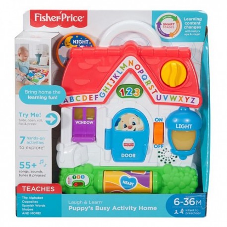 Perrito Casita de Actividades - Fisher Price-JuguetesFugaz-Fisher-Price