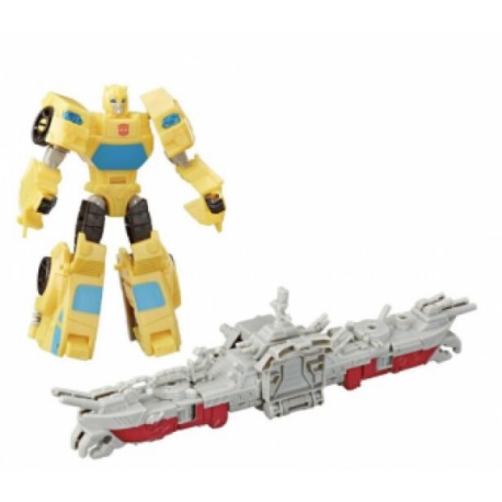 Transformers Toys Cyberverse Spark Armor Bumblebee-JuguetesFugaz-Niños