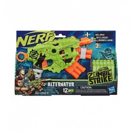 Nerf Zombie Strike Alternator-JuguetesFugaz-Dardos, Pelotas y Repuestos