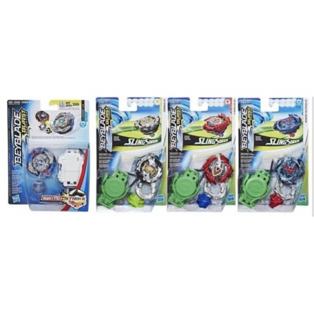 Beyblade Burst Slingshock tech Turbo Hasbro-JuguetesFugaz-Marcas