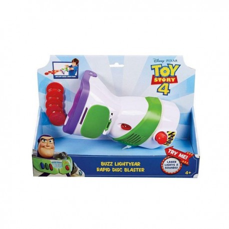 Buzz Lightyear Guante Lanzador De Discos Toy Story 4-JuguetesFugaz-Marcas