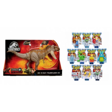 Combo Jw T rex de batalla + Figura básica Toy story-JuguetesFugaz-Marcas