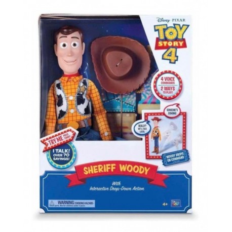 Woody Figura con Función Coleccionable Toy Story 4 Disney-JuguetesFugaz-Marcas