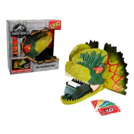 Uno Dino Attack Jurassic World-JuguetesFugaz-Marcas