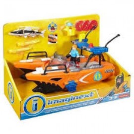 Fisher Price Imaginext Barco Turbo Rescate-JuguetesFugaz-Marcas