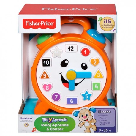 FP "Reloj Aprende a Contar"-JuguetesFugaz-Fisher-Price