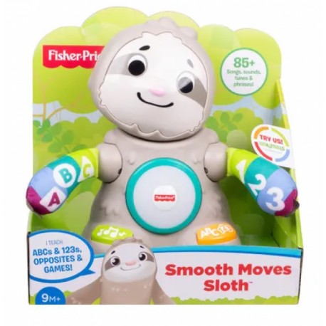 Perezoso movimientos divertidos - fisher price-JuguetesFugaz-0-5 meses