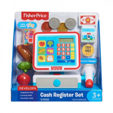 Caja registradora- Fisher Price-JuguetesFugaz-1 año