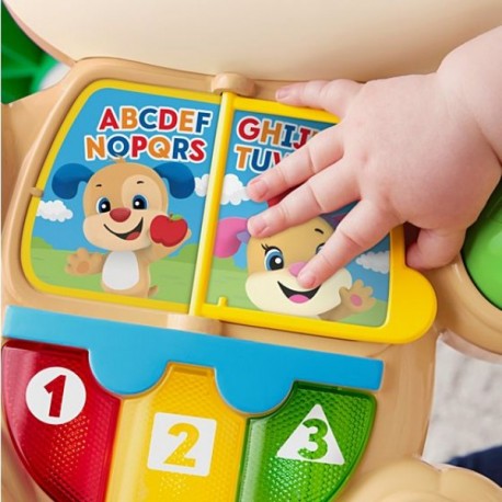 Fisher Price  Ríe y Aprende Perrito Andadera-JuguetesFugaz-1 año