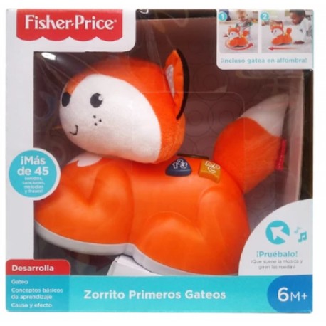 Fisher Price- zorrito primeros gateos-JuguetesFugaz-6-11 meses