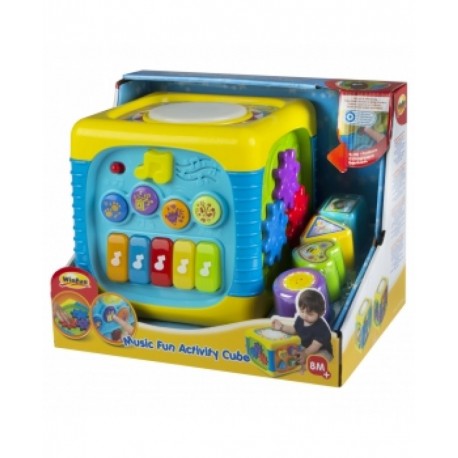 Cubo Musical de Actividades-JuguetesFugaz-JC Toys