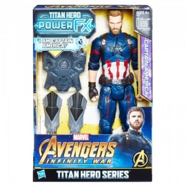 Capitán América Titan Hero Power FX Infinity War-JuguetesFugaz-Niños