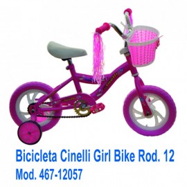 Bicicleta Cinelli Girl Bike Rodada 12-JuguetesFugaz-Rodada 12
