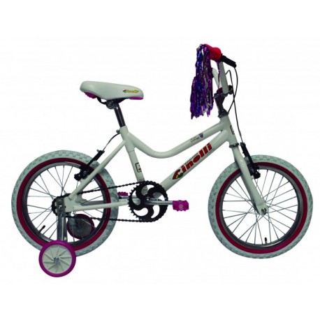 Bicicleta Cinelli Niña Rodada 16-JuguetesFugaz-Rodada 16