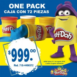 PLAY DOH - CAJA 72 PIEZAS-JuguetesFugaz-