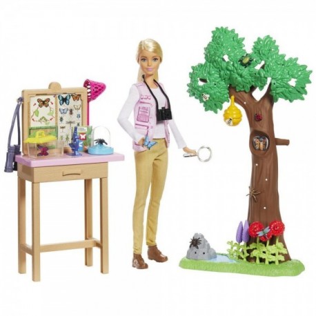 Barbie Nat Geo Cuidadora De Mariposas-JuguetesFugaz-
