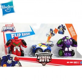 Rescue Bots - Flip Racers multipack-JuguetesFugaz-