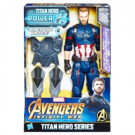 Capitán América Titan Hero Power FX Infinity War-JuguetesFugaz-