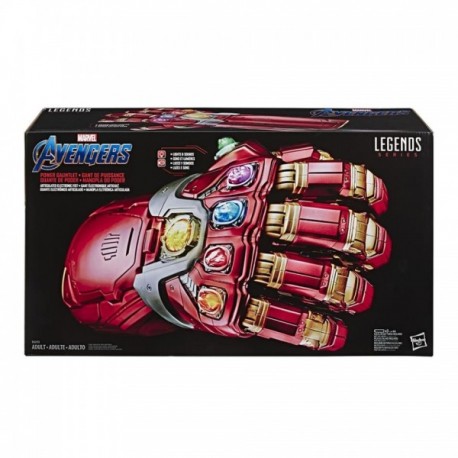 Marvel Legends Guante De Poder, Guantelete 2.0  Iron Man End Game-JuguetesFugaz-Coleccionables